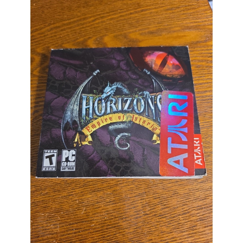 Horizons Empire Of Istaria (PC CD-ROM‎ Atari 2003) 2 CD Set